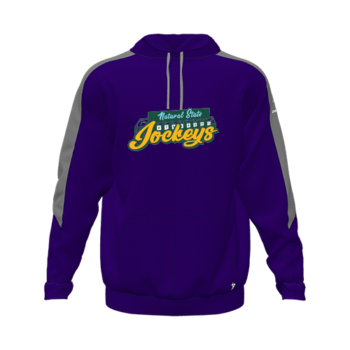 [CUS-DFW-HOOD-FLC-LSL-PUR-YXS-LOGO3] Hoodie (Youth XS, Purple, Logo 3)