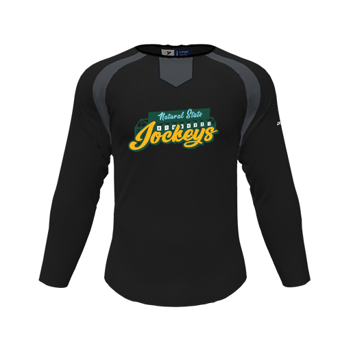 [CUS-DFW-PULL-FLC-CNK-LSL-BLK-YS-LOGO3] Pullover (Youth S, Black, Logo 3)
