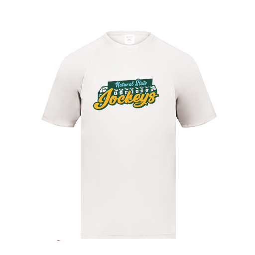 [2790.005.S-LOGO3] Men's Smooth Sport T-Shirt (Adult S, White, Logo 3)