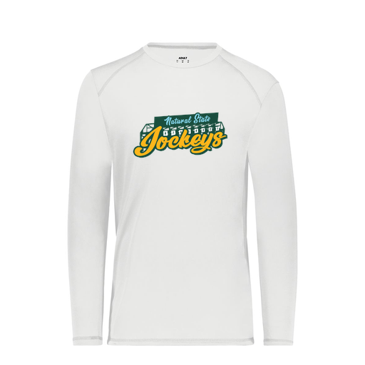 [6846.005.S-LOGO3] Youth SoftTouch Long Sleeve (Youth S, White, Logo 3)