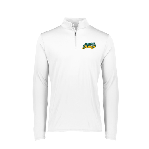 [FTLQFLWH-FAXS-LOGO3] Decker Women's Flex-Lite 1/4 Zip Shirt (Female Adult XS, White, Logo 3)