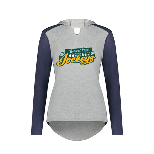 [6902.29V.XS-LOGO3] Ladies Vintage Hoodie (Female Adult XS, Navy, Logo 3)