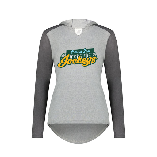 [6902.30V.XS-LOGO3] Ladies Vintage Hoodie (Female Adult XS, Gray, Logo 3)