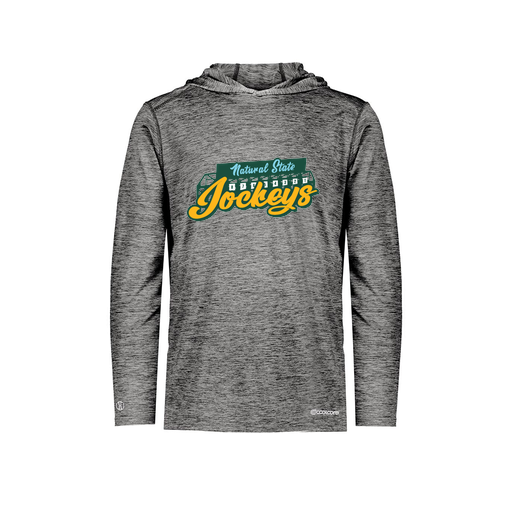 [FOLHCGBK-YS-LOGO3] Decker Youth Charge Hoodie (Youth S, Black, Logo 3)