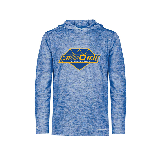 [FOLHCGRY-YS-LOGO2] Decker Youth Charge Hoodie (Youth S, Royal, Logo 2)