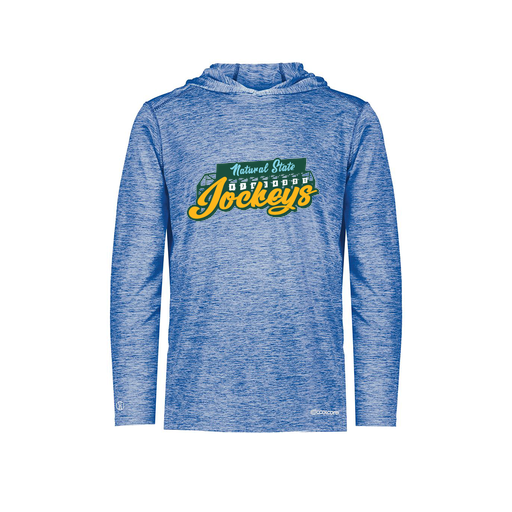 [FOLHCGRY-YS-LOGO3] Decker Youth Charge Hoodie (Youth S, Royal, Logo 3)