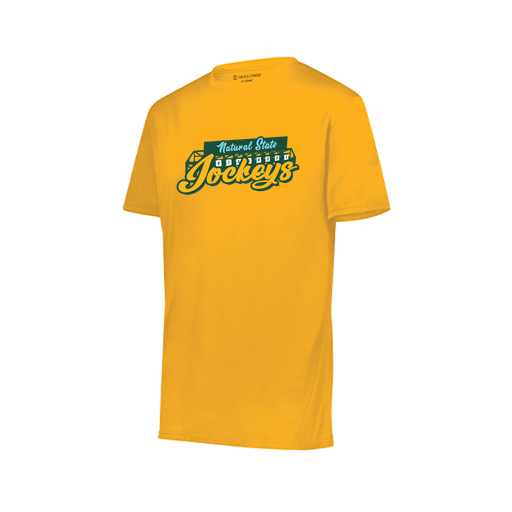 [222818.025.S-LOGO3] Men's Movement Dri Fit Shirt (Adult S, Athletic Gold, Logo 3)