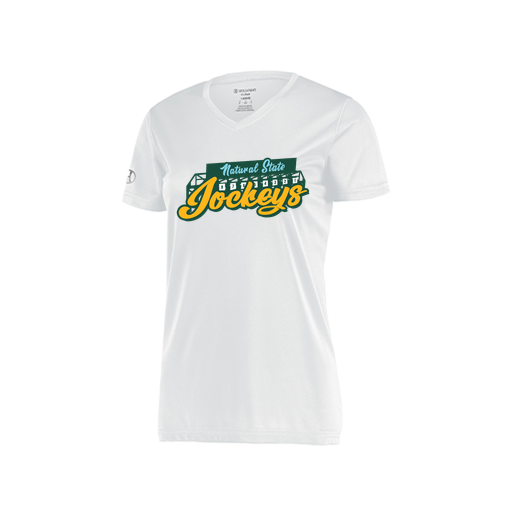 [222820.005.S-LOGO3] Ladies Movement Dri Fit Shirt (Female Adult S, White, Logo 3)