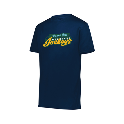 [222819.065.XXS-LOGO3] Youth Movement Dri Fit Shirt (Youth XXS, Navy, Logo 3)